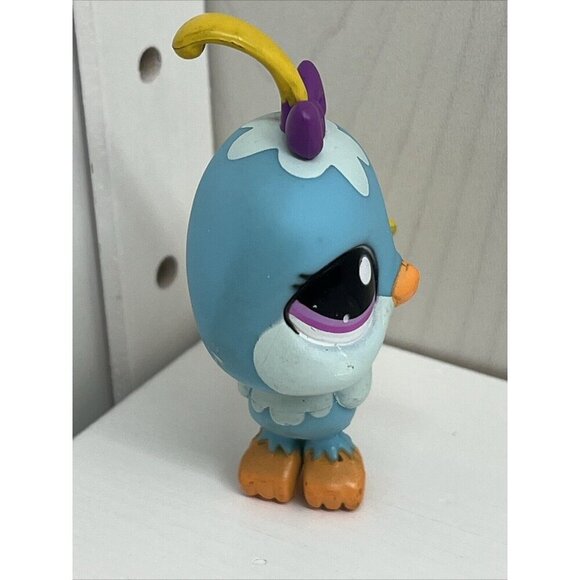 Littlest Pet Shop Australian Blue Quail #2462 LPS Hasbro RETIRED - Picture 2 of 10